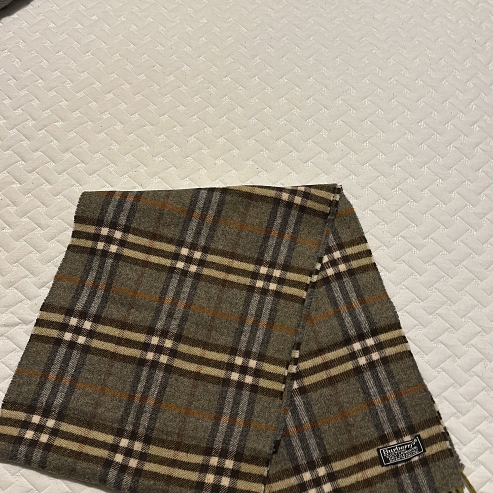 Pendleton Plaid Wool Scarf